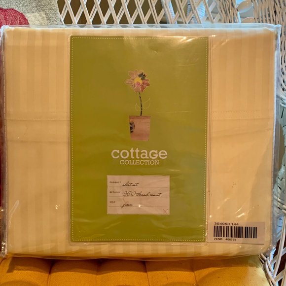 Cottage Collection Other - 2 Queen Sheet Sets, 360 TC